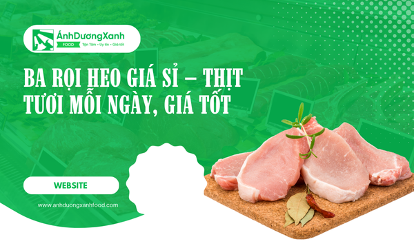 Ba Rọi Heo Giá Sỉ – Thịt Tươi Mỗi Ngày, Giá Tốt